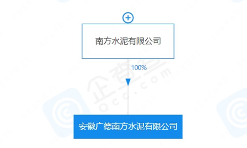 南方水泥有限公司100%控股